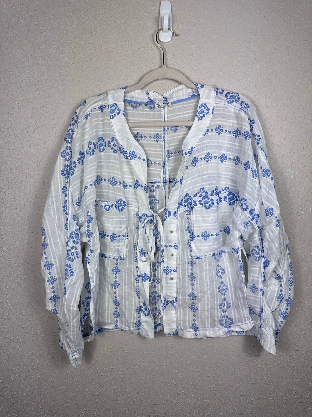 Intimately Free by Free People Come Over Lounge Shirt Size Small